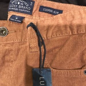 Boys Size 8 Lucky Brand Corduroys